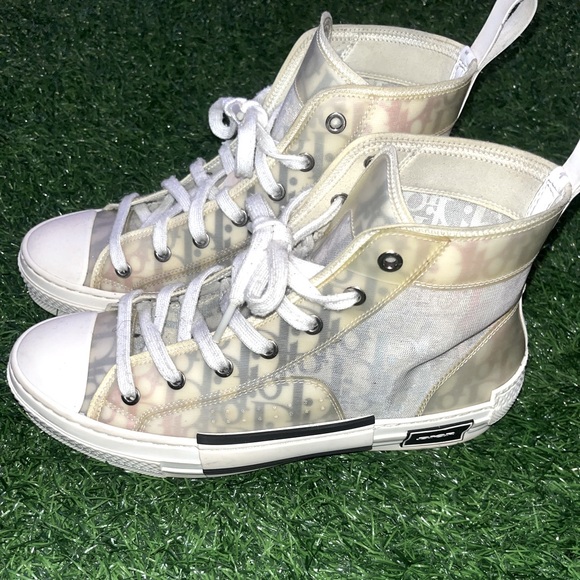 dior hightop shoes